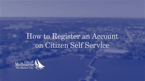Citizen Self Service .